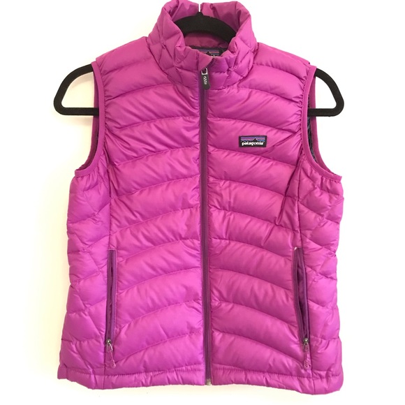 Patagonia Women's Down Sweater Vest Purple S - Picture 1 of 8